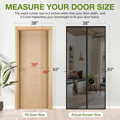 Mosquito Net Premium desion Adjustable 2 in 1 window doors