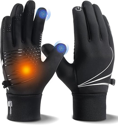 Winter Gloves for Men Women, Warm Thermal Windproof Touchscreen Non-Slip
